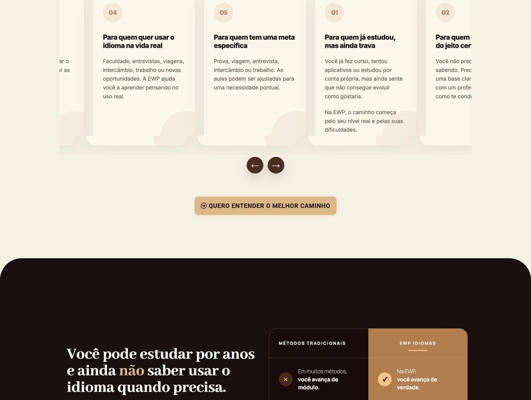 Ewp Idiomas — home, parte 2