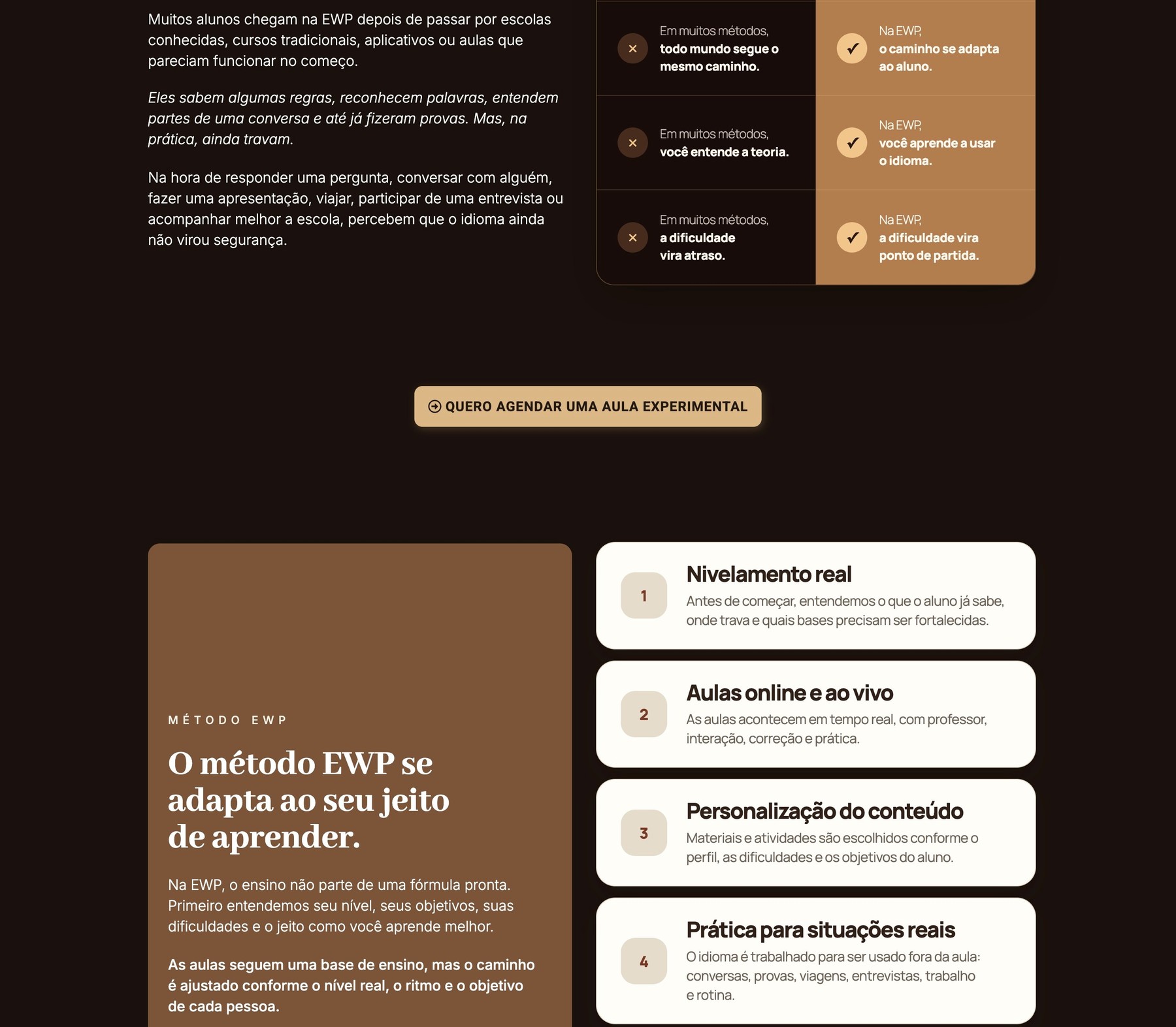 Ewp Idiomas — home, parte 3