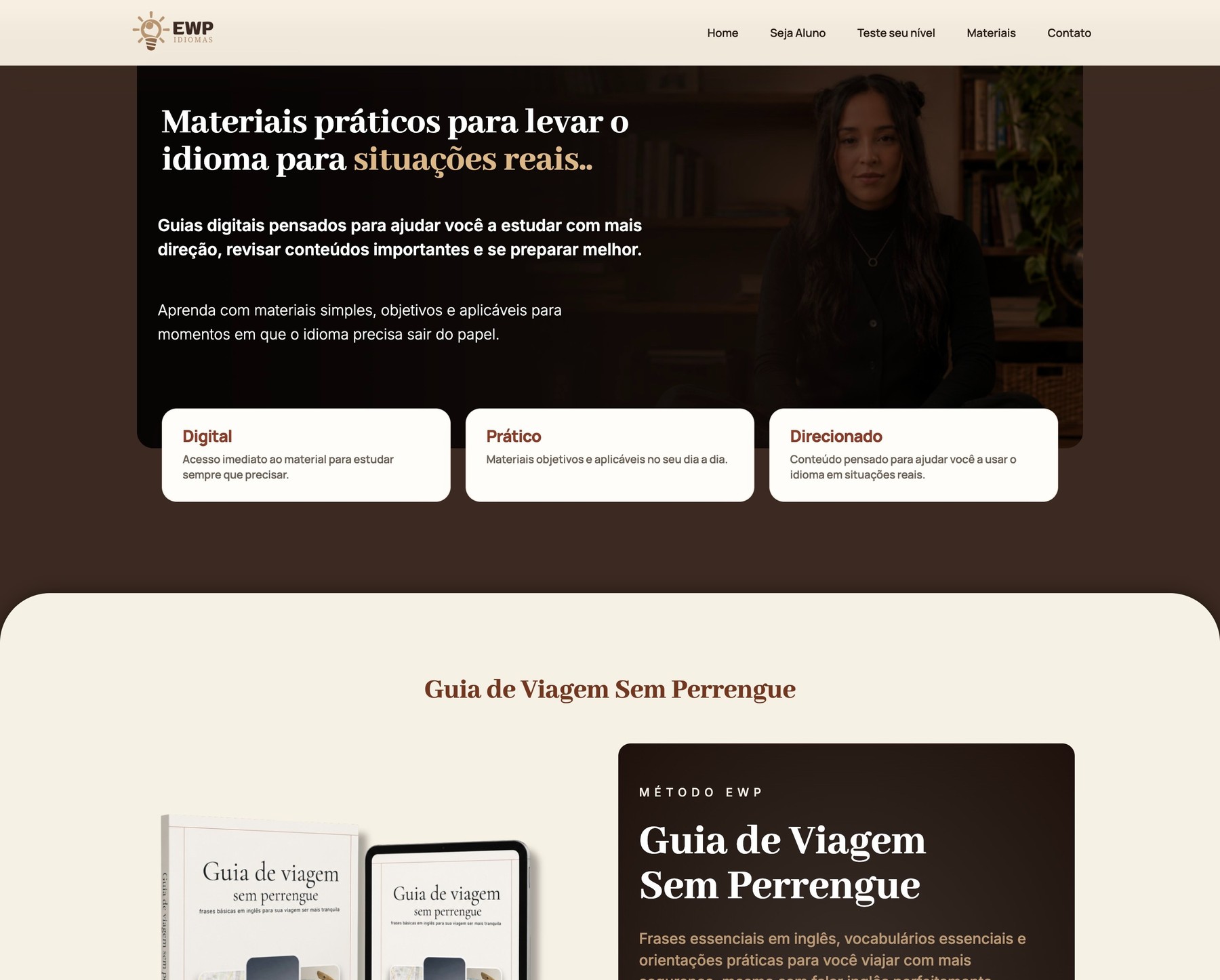 Ewp Idiomas — materiais, parte 1