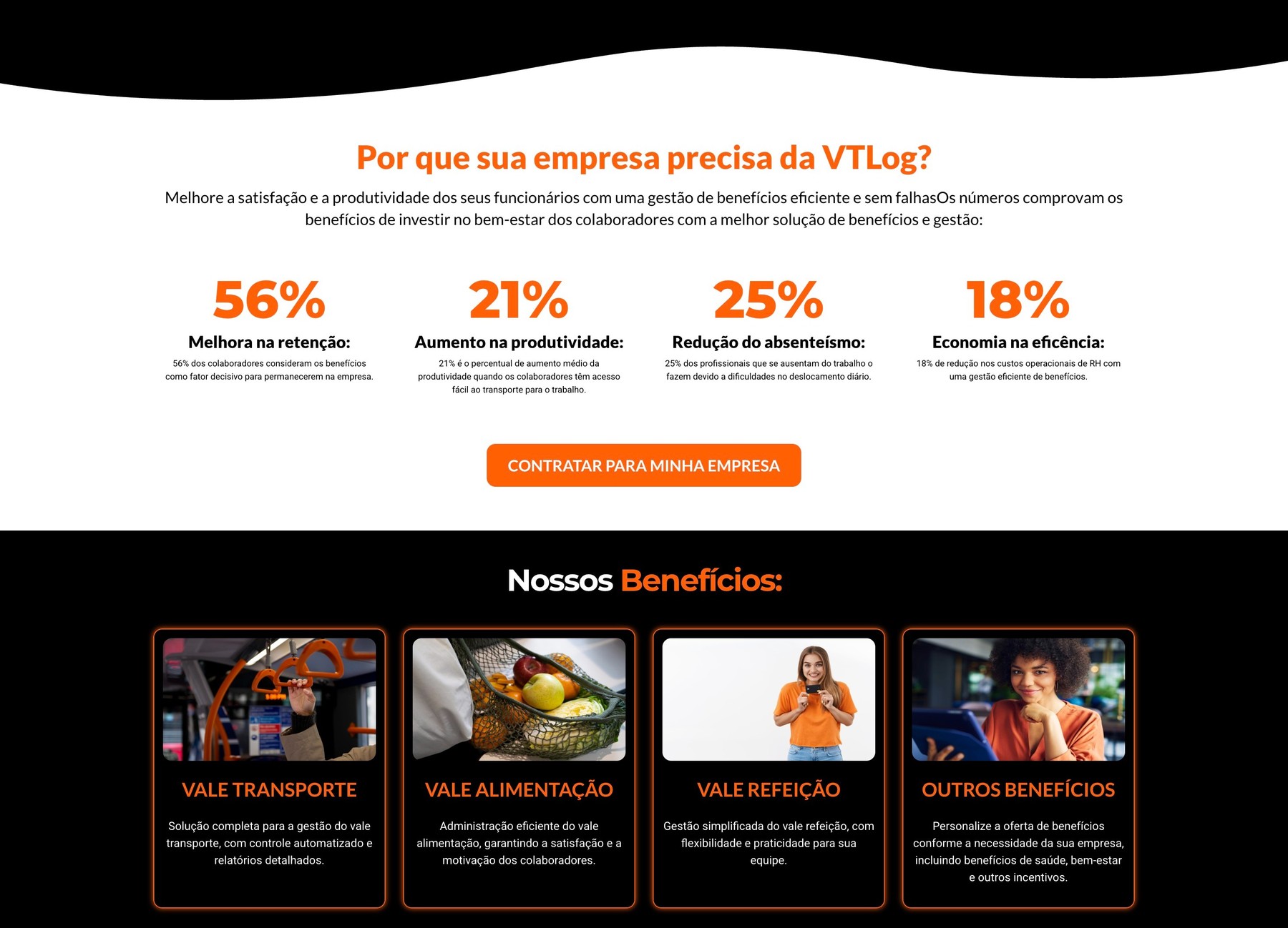 VTLOG — site institucional, parte 3